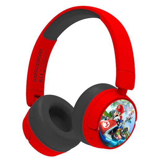 OTL Technologies MK0983 Mario Kart Wireless Kids Headphones - Red - Image 2